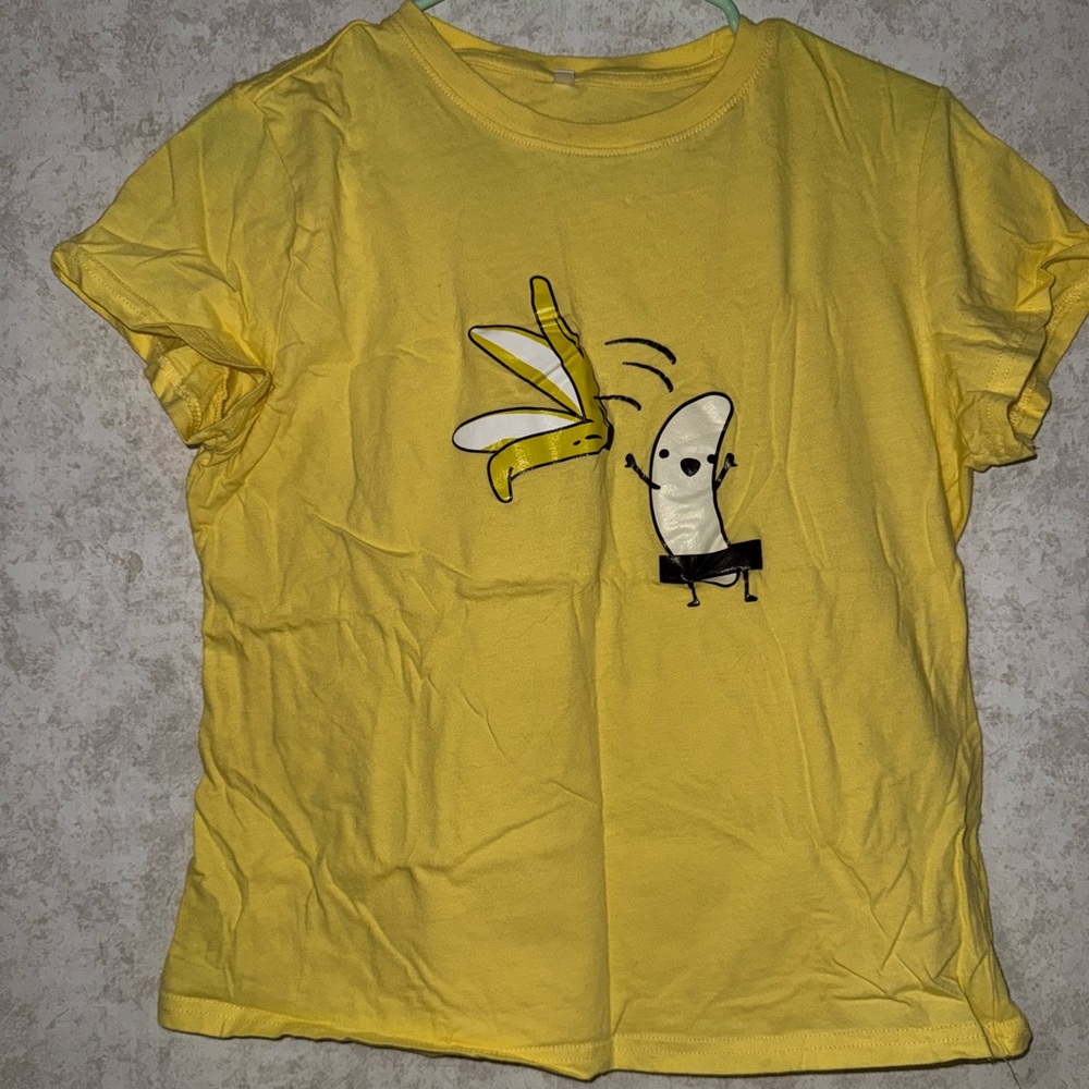 Yellow Kids T-Shirt with Fun Graphic